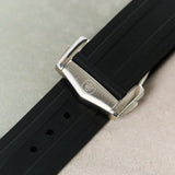 Omega Seamaster 300 Deployant Rubber Strap - Black