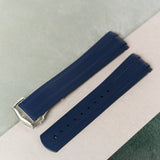 Omega Seamaster 300 Deployant Rubber Strap - Navy Blue