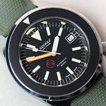 AquaFlex Rubber Classic Strap - Green - The Strap Tailor