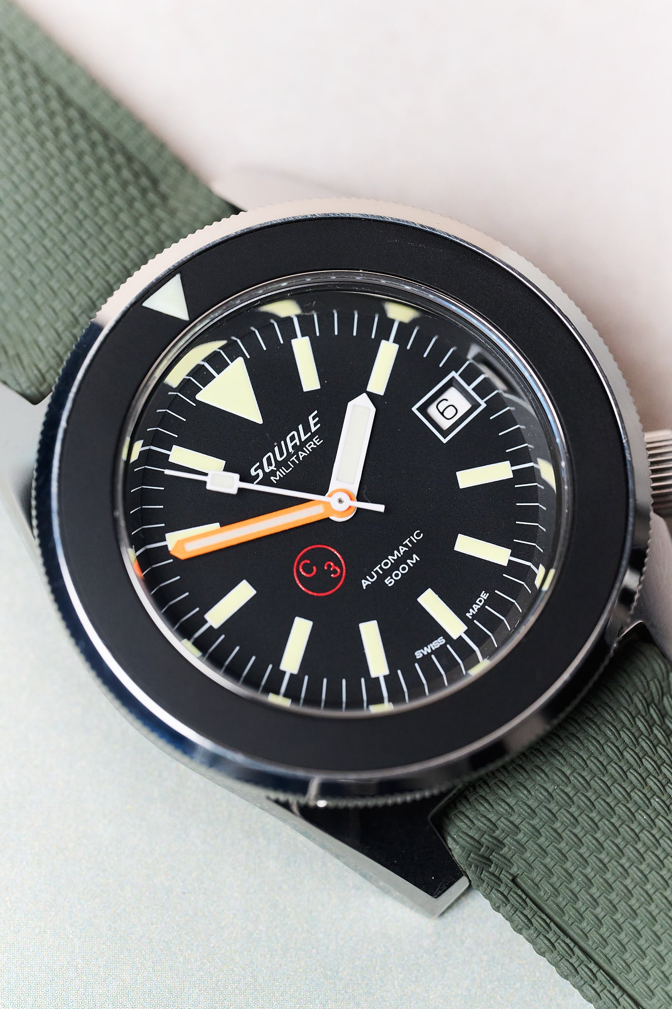 AquaFlex Rubber Classic Strap - Green - The Strap Tailor