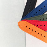 AquaFlex Rubber Classic Strap - Orange - The Strap Tailor