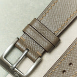 Saffiano Chevre Strap - Taupe - RTW - The Strap Tailor