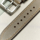 Saffiano Chevre Strap - Taupe - RTW - The Strap Tailor
