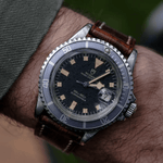 LTD Edition -  Hand Painted Aged Patina Strap - The Strap Tailor
