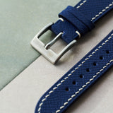 Epsom Calfskin Strap - Navy Blue - RTW