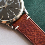 Badalassi Wax Minimal Stitch Strap - Tan Brown - RTW