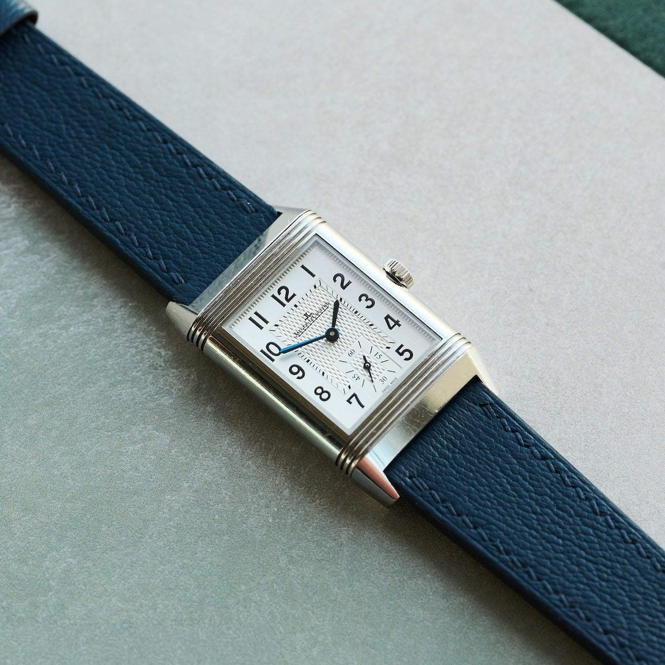 Alran Sully Goatskin Strap - Navy Blue - RTW - The Strap Tailor