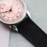 Sailcloth & Rubber Strap - Black