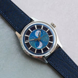 Alran Chevre 'PatNat' Strap - Navy Blue - RTW