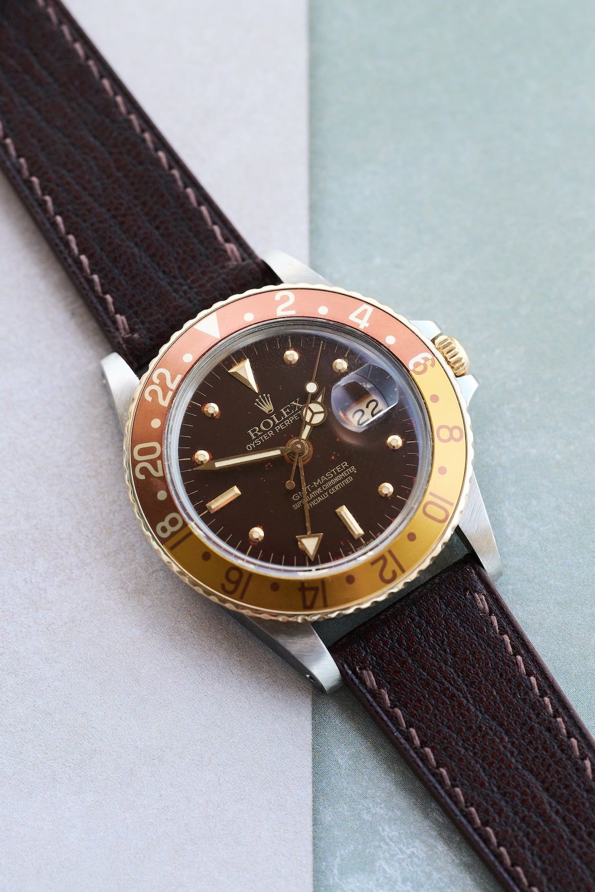 Alran Chevre 'PatNat' Strap - Tobacco - RTW - The Strap Tailor