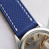 Epsom Calfskin Strap - Navy Blue - RTW