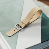 FKM Rubber One-Piece Dive Strap - Beige