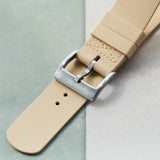 FKM Rubber One-Piece Dive Strap - Beige
