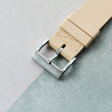 FKM Rubber One-Piece Dive Strap - Beige