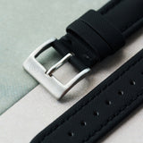 Sailcloth Watch Strap - Black