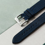 Alran Chevre 'PatNat' Strap - Navy Blue - RTW