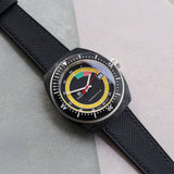 Saffiano Chevre Strap - Black - RTW