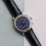 Ostrich Shin Watch Strap - Black - RTW