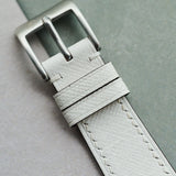 Slimline Saffiano Chevre Strap - Blanc - RTW