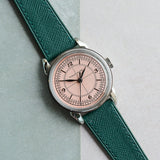 Slimline Saffiano Chevre Strap - Green - RTW