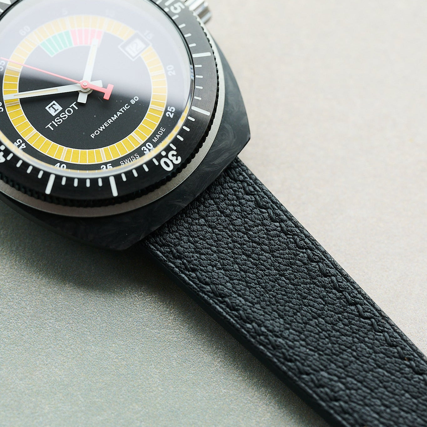 Alran Sully Goatskin Strap - Black - RTW - The Strap Tailor