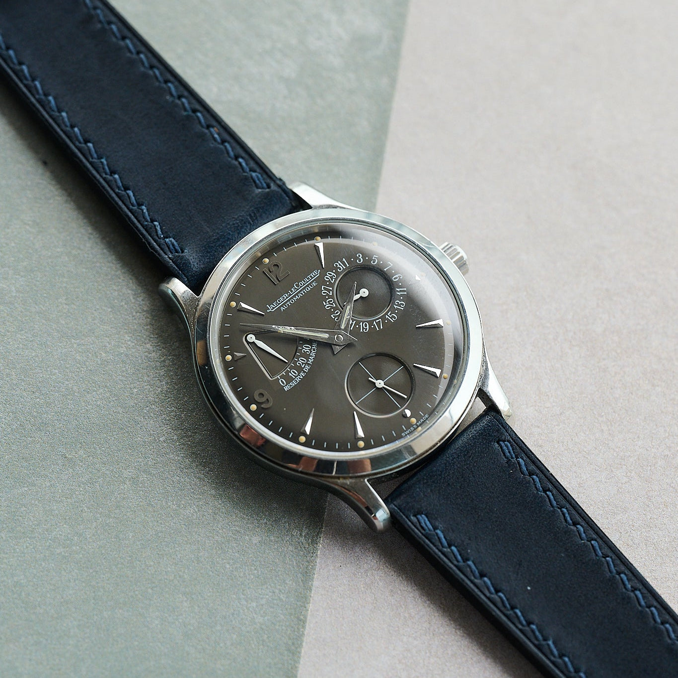 Buttero Watch Strap - Navy Blue - RTW - The Strap Tailor