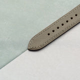 Slimline Saffiano Chevre Strap - Taupe - RTW