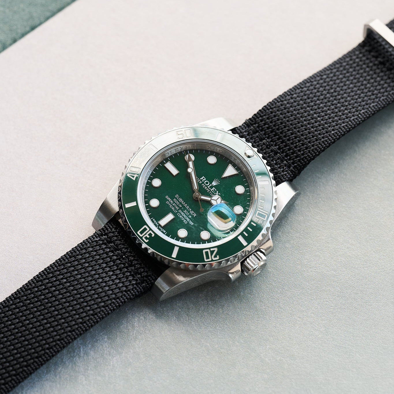 Premium Waffle Weave Two Piece Nylon Strap