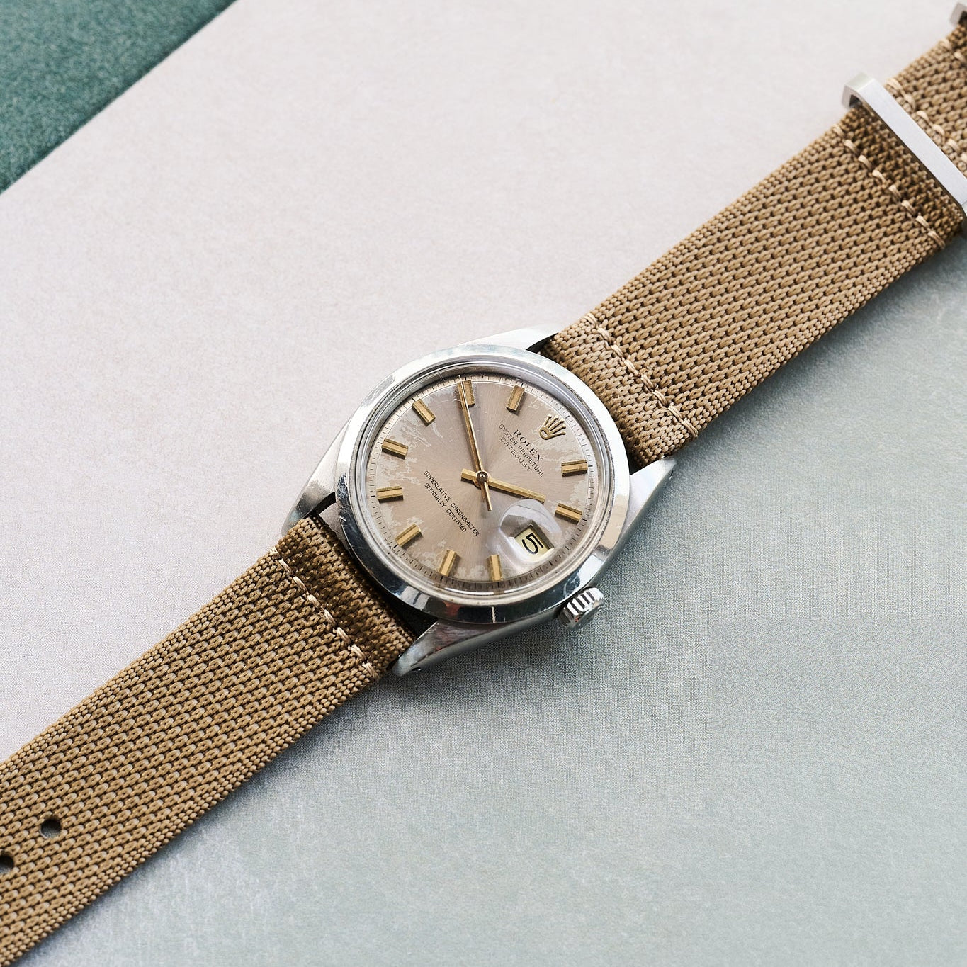 Premium Waffle Weave Two Piece Nylon Strap