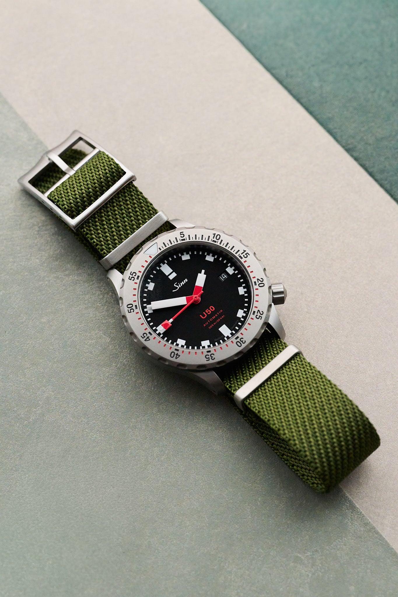 Woven Nylon Single Pass Strap - Army Green - The Strap Tailor