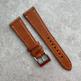 20mm Calfskin - Cracked Tan - 115/70mm