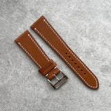 22mm Barenia Strap - Brown - 120/70mm