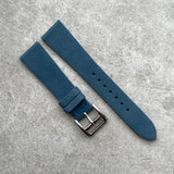 20mm Nubuck Strap - Denim Blue - 120/70mm