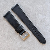 Buttero Watch Strap - Black - RTW