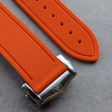 AquaFlex Rubber Deployant Strap - Orange