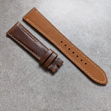 Chromexcel Calfskin Watch Strap - Natural Tan - The Strap Tailor
