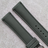 AquaFlex Rubber Classic Strap - Green