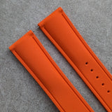 AquaFlex Rubber Deployant Strap - Orange