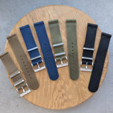 Premium Waffle Weave Two Piece Nylon Strap