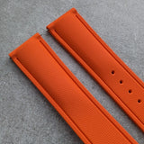 AquaFlex Rubber Deployant Strap - Orange