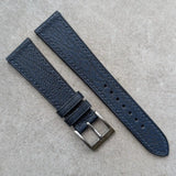 Alran Chevre 'PatNat' Strap - Navy Blue - RTW